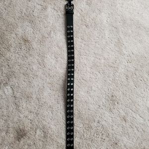 Boys Black Belt sz M (24-26)- New w/ tag